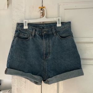 BDG Denim Women’s High-Waisted Boyfriend Shorts